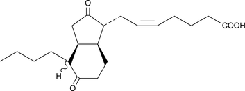 Bicyclo Prostaglandin E2 التركيب الكيميائي