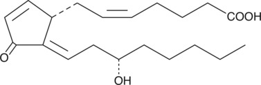 δ12-Prostaglandin J2  Chemical Structure