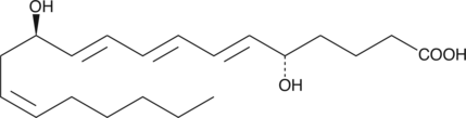 6-trans Leukotriene B4 Chemische Struktur