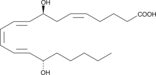 8(S),15(S)-DiHETE 化学構造