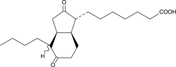 Bicyclo Prostaglandin E1 Chemical Structure
