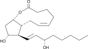 Prostaglandin F2α 1,9-lactone Chemische Struktur