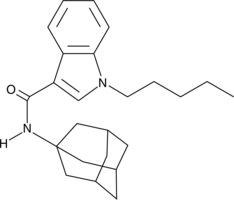 JWH 018 adamantyl carboxamide Chemical Structure