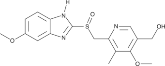 5-hydroxy Omeprazole التركيب الكيميائي
