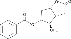 Corey Lactone Aldehyde Benzoate Chemical Structure