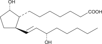 11-deoxy Prostaglandin F1α  Chemical Structure