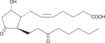 13,14-dihydro-15-keto Prostaglandin D2 MaxSpec® Standard 化学構造