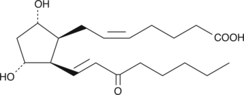 8-iso-15-keto Prostaglandin F2α Chemische Struktur