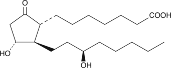 13,14-dihydro-15(R)-Prostaglandin E1  Chemical Structure