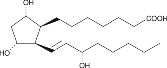 8-iso Prostaglandin F1α التركيب الكيميائي