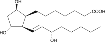 8-iso Prostaglandin F1β Chemische Struktur
