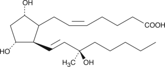 15(R)-15-methyl Prostaglandin F2α  Chemical Structure