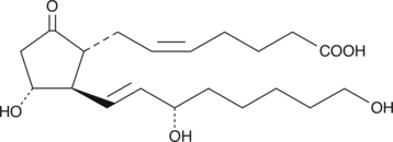 20-hydroxy Prostaglandin E2 التركيب الكيميائي