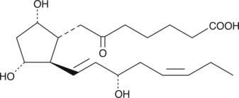 δ17-6-keto Prostaglandin F1α  Chemical Structure