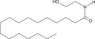 Heptadecanoyl Ethanolamide Chemische Struktur