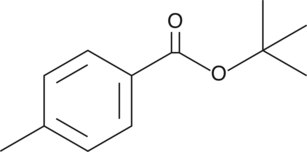tert-butyl p-Toluate التركيب الكيميائي