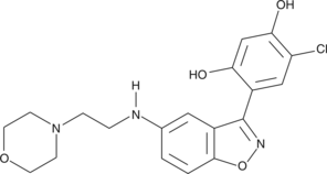 Benzisoxazole Hsp90 Inhibitor  Chemical Structure
