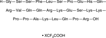 (Des-octanoyl)-Ghrelin (human) (trifluoroacetate salt) 化学構造