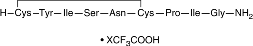 [Ser4,Ile8]-Oxytocin (trifluoroacetate salt) 化学構造