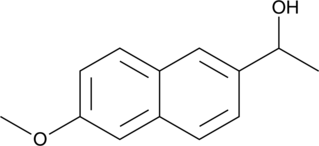 1-(6-Methoxy-2-naphthyl)ethanol التركيب الكيميائي