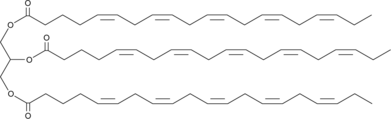 1,2,3-Trieicosapentaenoyl-rac-glycerol 化学構造