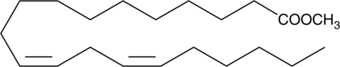 11(Z),14(Z)-Eicosadienoic Acid methyl ester Chemical Structure