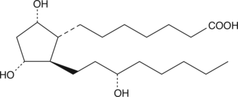13,14-dihydro Prostaglandin F1α التركيب الكيميائي