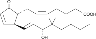 16,16-dimethyl Prostaglandin A2  Chemical Structure