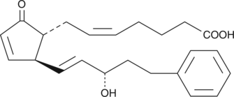 17-phenyl trinor Prostaglandin A2  Chemical Structure