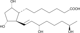 19(R)-hydroxy Prostaglandin F1α التركيب الكيميائي