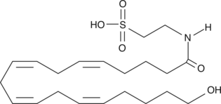 20-hydroxy N-Arachidonoyl Taurine 化学構造