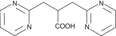 3-Pyrimidin-2-yl-2-pyrimidin-2-ylmethyl-Propionic Acid Chemical Structure