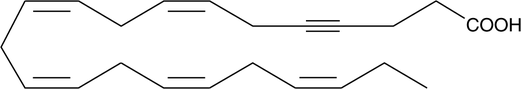 4,5-dehydro Docosahexaenoic Acid  Chemical Structure