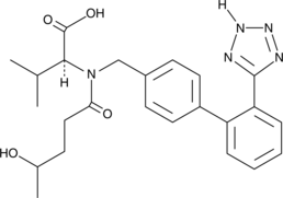 4-hydroxy Valsartan 化学構造