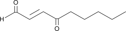 4-oxo-2-Nonenal  Chemical Structure