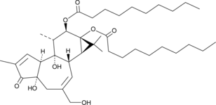 4α-Phorbol 12,13-didecanoate Chemische Struktur