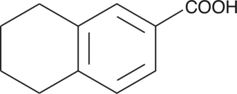 5,6,7,8-tetrahydro-2-Naphthoic Acid Chemical Structure