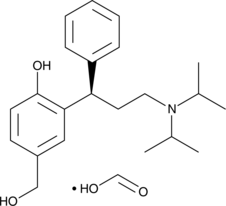 5-hydroxymethyl Tolterodine (formate) التركيب الكيميائي