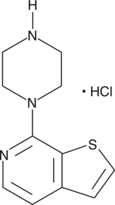 7-Piperazin-1-yl-thieno[2,3-c] Pyridine (hydrochloride) التركيب الكيميائي