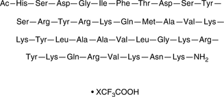 Acetyl PACAP (1-38) (human, mouse, ovine, porcine, rat) (trifluoroacetate salt) 化学構造