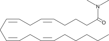 Arachidonoyl-N,N-dimethyl amide  Chemical Structure