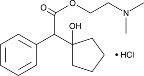 Cyclopentolate (hydrochloride) 化学構造