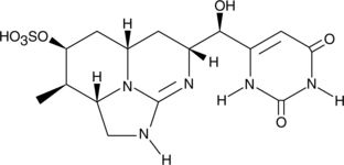 Cylindrospermopsin التركيب الكيميائي