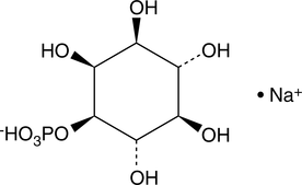 D-myo-Inositol-3-phosphate (sodium salt) 化学構造