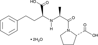 Enalaprilat (hydrate) Chemische Struktur