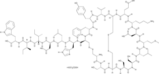 Endothelin-1 (human, porcine) (trifluoroacetate salt) 化学構造