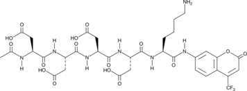 Enteropeptidase Fluorogenic Substrate 化学構造