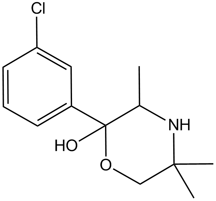 Hydroxy Bupropion  Chemical Structure