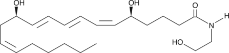Leukotriene B4 Ethanolamide 化学構造