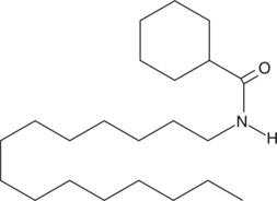 N-Cyclohexanecarbonylpentadecylamine  Chemical Structure